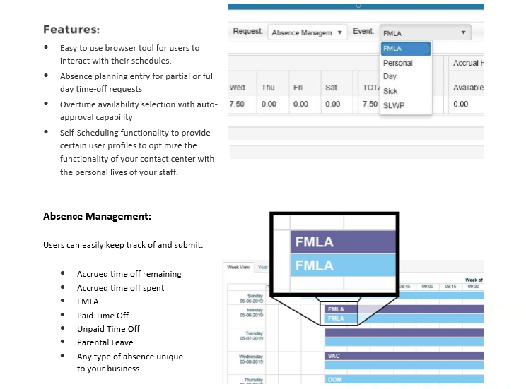 Absence Management - NEW!